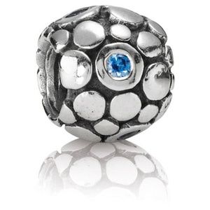 Pandora Blue Bubbles charm
